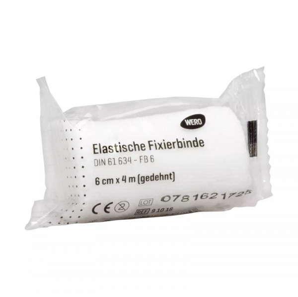 WERO elastische Fixierbinde 6cm 91016